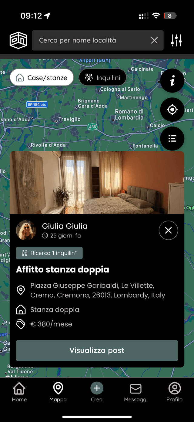 Screenshot Rumix Screen Mappa Dark